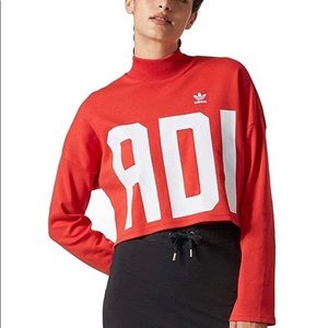 BNWT Adidas Originals Bold Age Cropped Sweatshirt